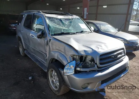 2004 Toyota Sequoia Sr5 V8 from USA, damaged, VIN 5TDZT34AX4S228447